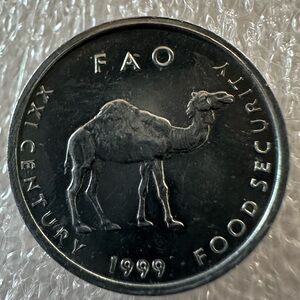 Somalia 1999 10 Shillings Camel animal